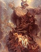 La chute, Charles Le Brun, 1680