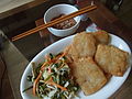 Xôi chiên side dishes