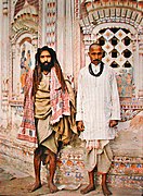 Sadhu e bramino (Lahore, Pakistan, 1914)