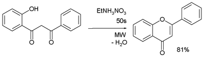 Flavone synthesis from 1,3-ketones