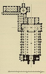 Plan of the cathedral