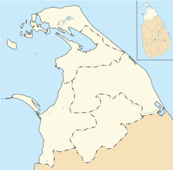 Vaddukoddai is located in Northern Province