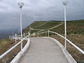 View of the walkway.