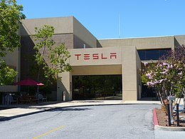 sídlo automobilové společnosti Tesla Motors