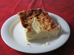 Cottage cheese casserole