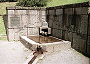 La sorgente della Mosella presso il col de Bussang.