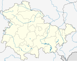 Ballhausen is located in Thuringia