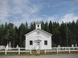 St. Mary's Church at Irishtown, a hamlet in Minerva