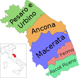 Marche – Mappa