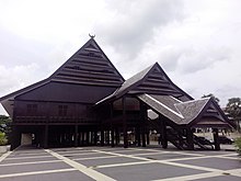 Tamalate Palace in Sungguminasa, Gowa Regency. The palace was where the kings of Gowa kingdom governed its territories from. Local people call it Balla' Lompoa (The House of Greatness)