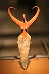 Figure of a woman. Naqada II period, 3500–3400 BCE. Brooklyn Museum
