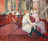 Salon by die Rue des Moulins (1894).