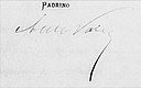 signature of Aristóbulo del Valle