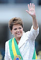 Dilma Rousseff, la investirea sa ca Președinte al Republicii Federative a Braziliei, la 1 Ianuarie 2011