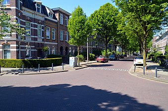 Johannes Vijghstraat richting Keizer Karelplein