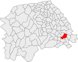 Preutești – Mappa