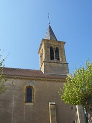 The church in Prizy