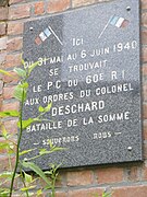 Mémoère d'chés combats d' jouin 1940.