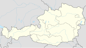 Медлінг. Карта розташування: Австрія