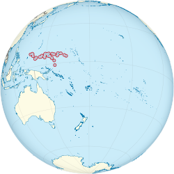 Lokasi the Federated States of Micronesia