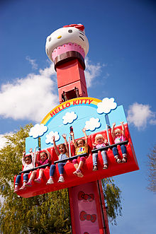 Hopper Ride en Hello Kitty Secret Garden en Drusillas Park