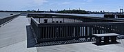 Tiffany Street Pier near Barretto Point Park, with North Brother and South Brother islands in the distance