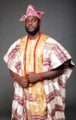 A Yoruba man in a traditional agbada