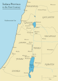 Judaea and Transjordan during the Roman period (c. 1st century CE)