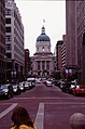 Indiana Statehouse - delstatsparlamentet i Indianapolis Foto: Tristan Loper (juni 2019)