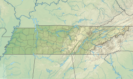 Thunderhead Mountain is located about 50 northwest of the southeast corner of Tennessee, near North Carolina.