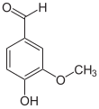 Skeletal formula of a vanillin minor tautomer