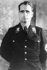 Rudolf Hess som Obergruppenführer år 1935.