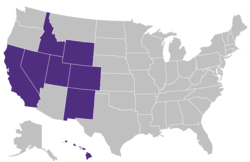 Location of teams in {{{title}}}