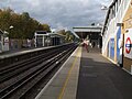 Southbound platform looking west