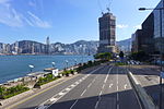 Salisbury Road in East Tsim Sha Tsui.