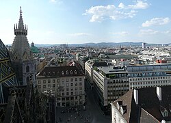Skyline of Vienna