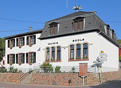 Skyline of Bourbach-le-Haut