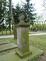 Stele aus Sandstein, als Denkmal in Calvörde (Deutschland)