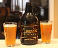 Image 13A growler of beer from Flounder Brewing, a nanobrewery in New Jersey, US (from Craft beer)