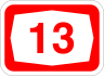 Highway 13 shield}}