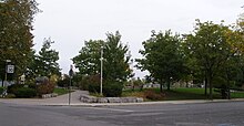 group of people enjoying various activities on large grassy area