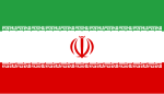 Flagge des Iran