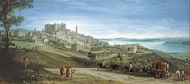 Bracciano Manzarası, Paul Bril, (1620'lerin ilk yarısı)