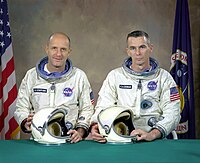 Eugene Cernan ja Thomas Stafford.