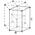 Hexagonal close packed crystal structure for scandium