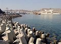 Image 7Muscat Port - The Sultan's Yacht can be seen anchored at the Port. (from Tourism in Oman)