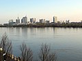 Donau City seen from opposite bank of the Danube