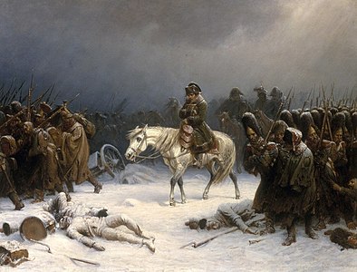 «La retiriĝo de Moskvo» de Adolph Northen