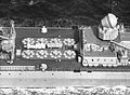 A close up view of SA-N-6 launchers with 3R41 Volna "Top Dome" fire control radar on Marshal Ustinov.