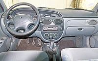 Pre-facelift interior